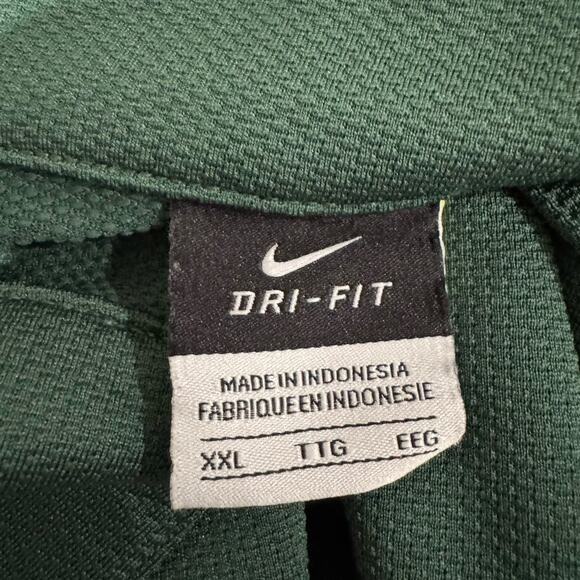 Nike Oregon Ducks Dri-FIT Polo Men’s XXL Green NCAA Performance Shirt - Picture 6 of 7